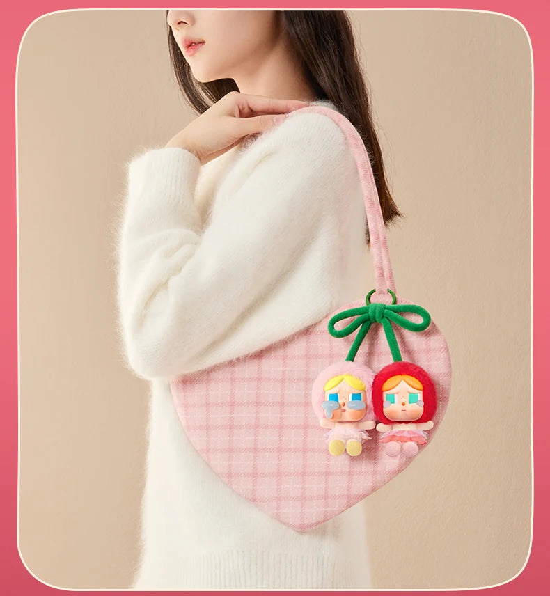 POP MART CRYBABY Crying For Love Vinyl Plush Hanging Card (Love You Cherry Much)