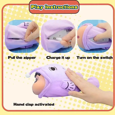 52TOYS Crayon Shinchan Floppy Fish Blind Box Anime Figure Collectible