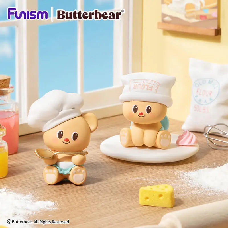 FUNISM Butterbear Baked with Love Cubby Face Blind Box Figures