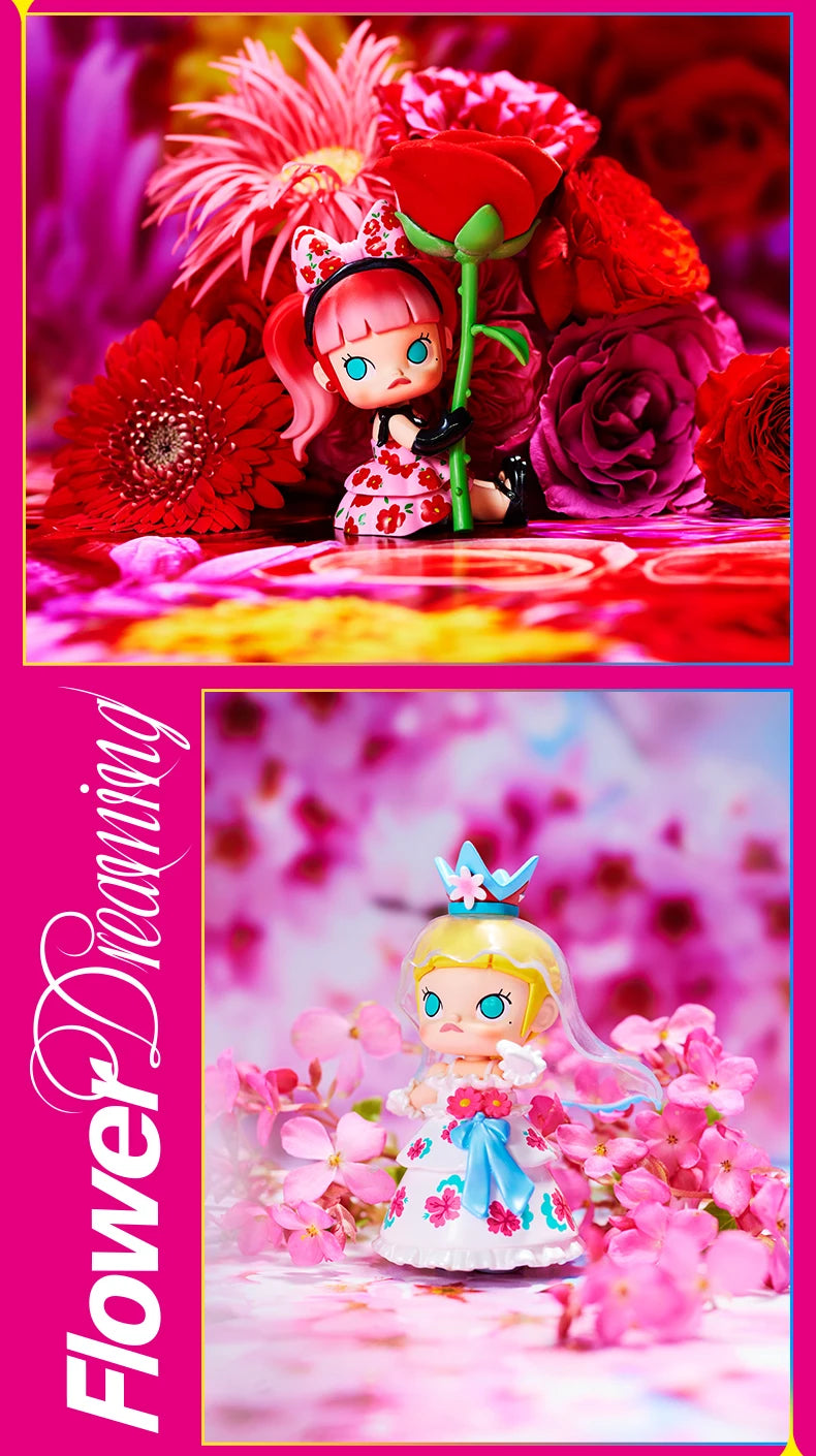 POP MART Molly x Mika Ninagawa Flower Dreaming Series Blind Box (Pre-Order)