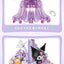 TOPTOY Sanrio Kuromi & My Melody Powder Dream Home Micro Building Blocks