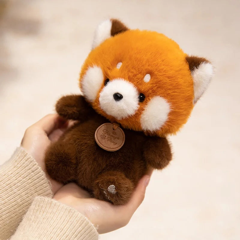 Cute Sitting Animals Plush – Red Panda, Fox, Sloth, Cat, Capybara & Pig