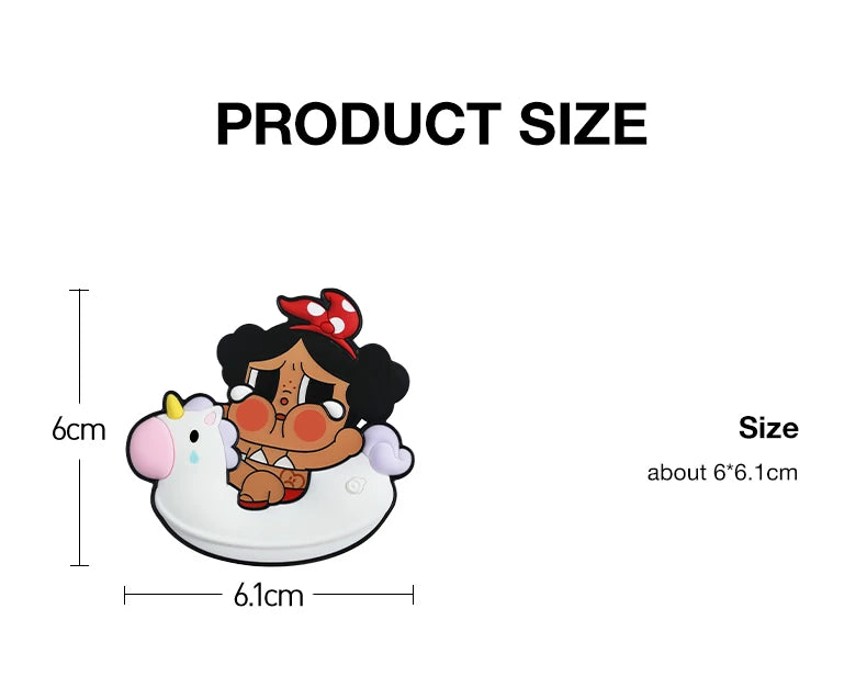 POP MART CRYBABY Vacation Mode On Series Fridge Magnet Blind Box