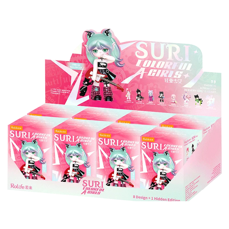 Rolife Suri A Colorful Girls Series Blind Box – Collectible Anime Figures