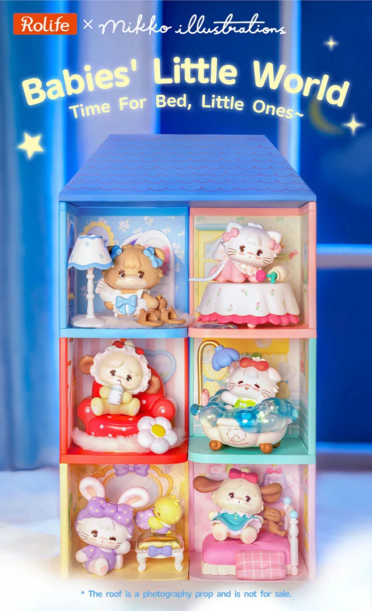 Rolife Mikko Babies' Little World Blind Box Figures