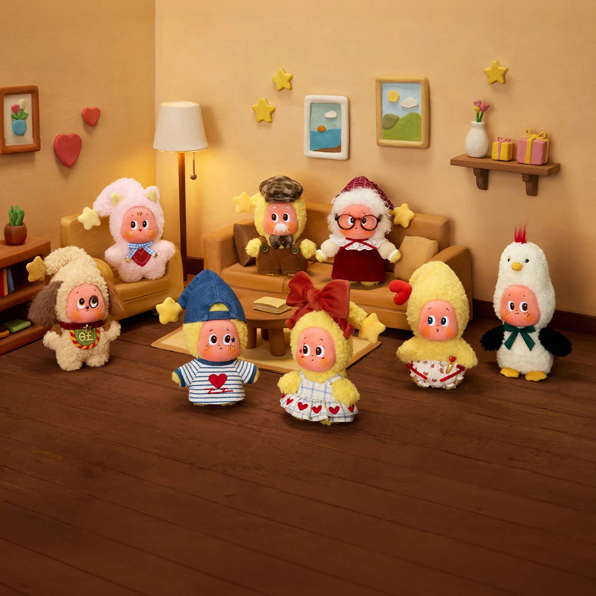 POP MART Twinkle Twinkle Crush On You & Be a Little Star Plush Pendant Blind Box Combo