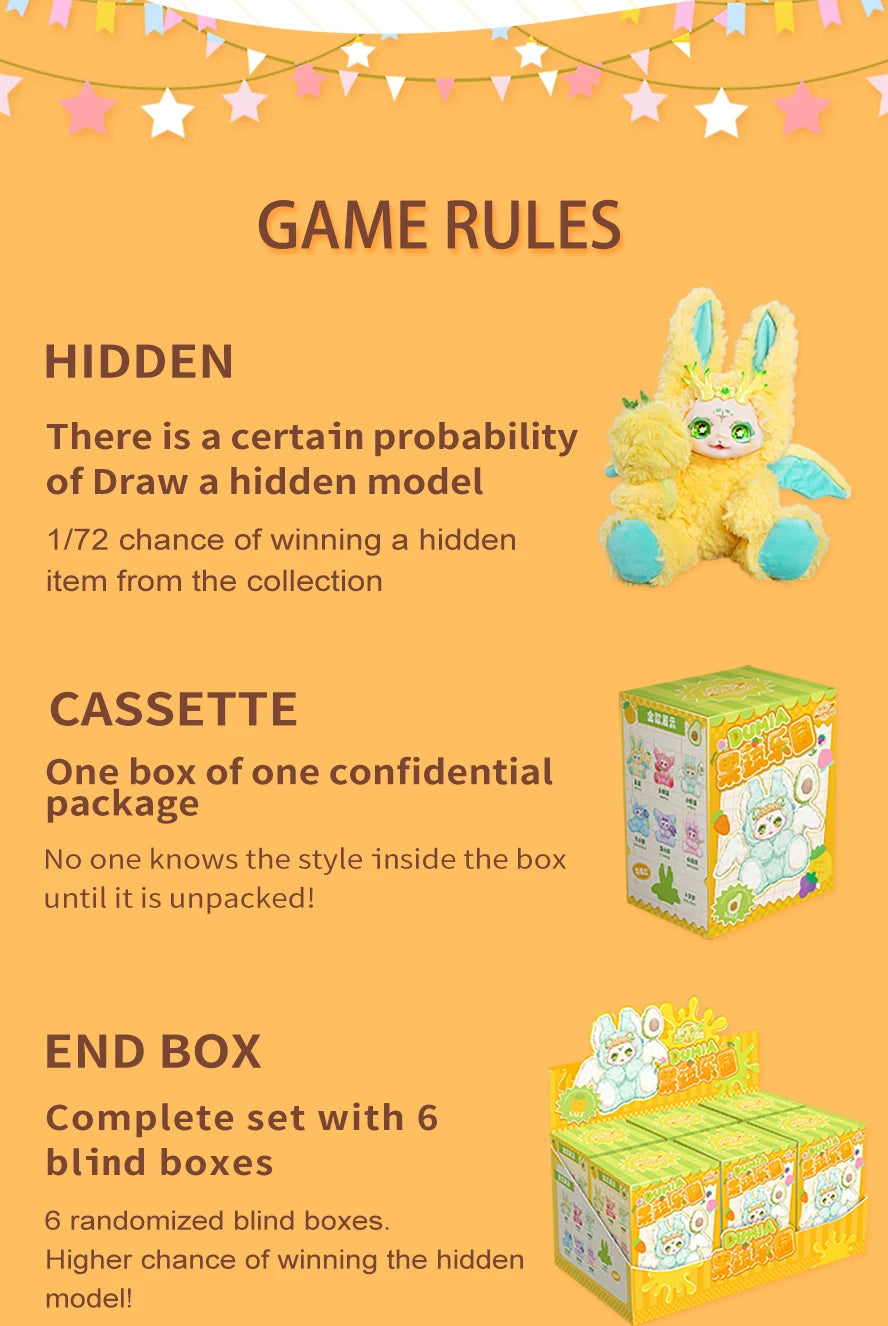 Maytree Dumia Fruit Wonderland Plush Figure Blind Box