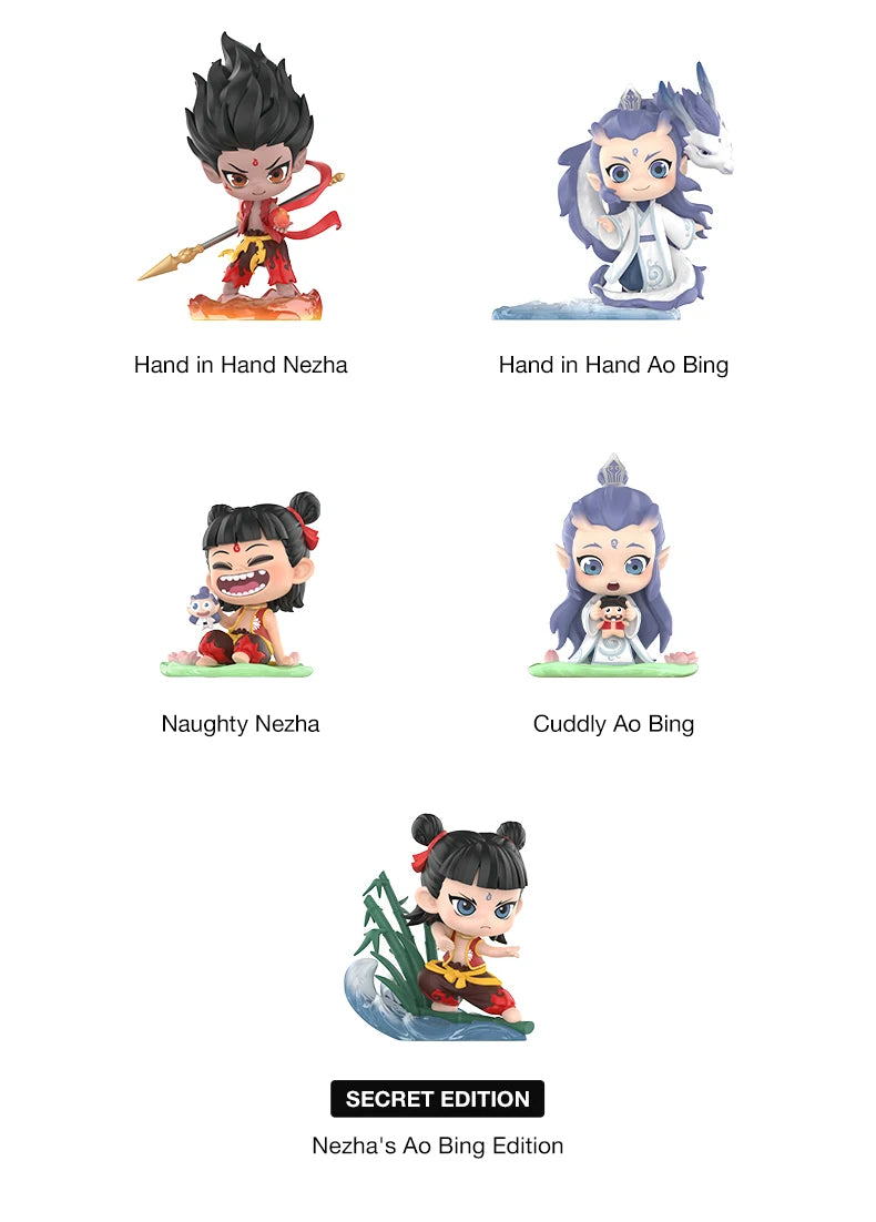 POP MART NeZha 2 Born Bonds Series Blind Box Figures
