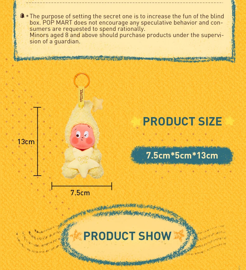 POP MART We Are Twinkle Twinkle Plush Pendant Blind Box