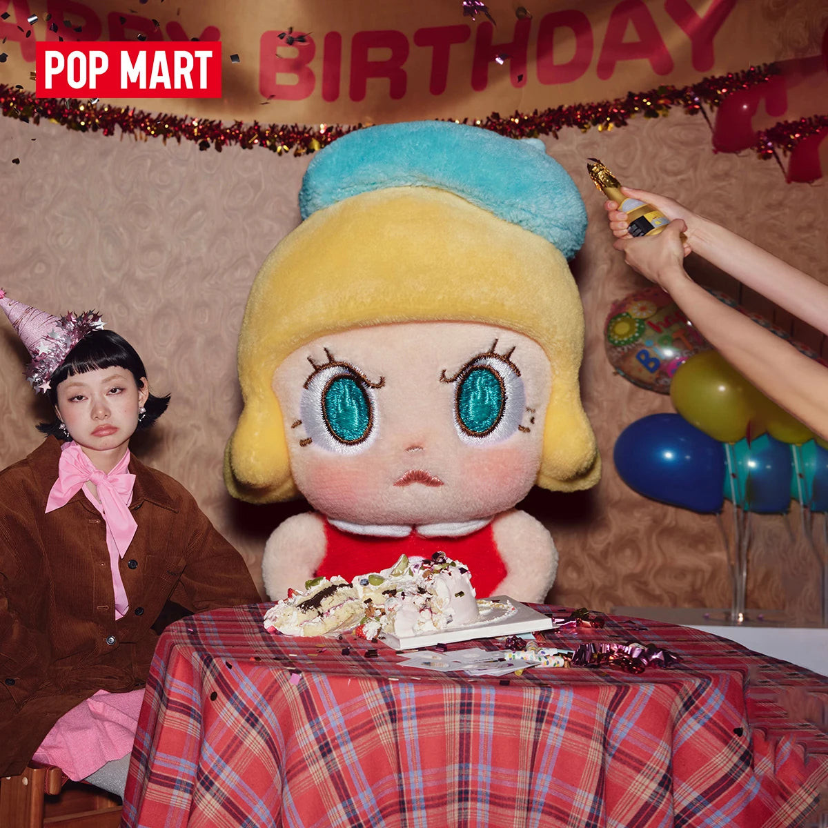 POP MART Angry Molly Angry Energy Plush Blind Box