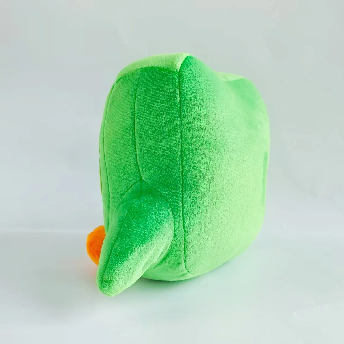 Kawaii Duolingo Green Owl Plush Toy Plushie of display view