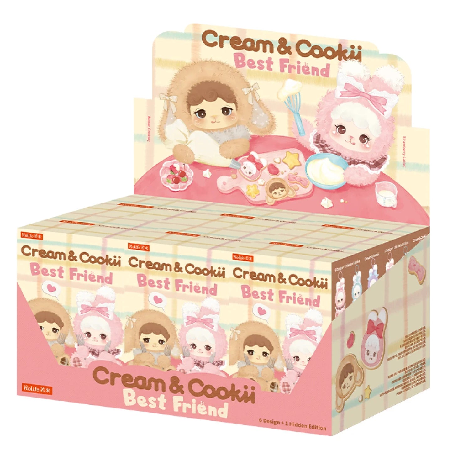 Rolife Cream & Cookii Bunny Best Friend Plush Blind Box