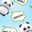 Panda Bamboo House Building Blocks Micro Block Set