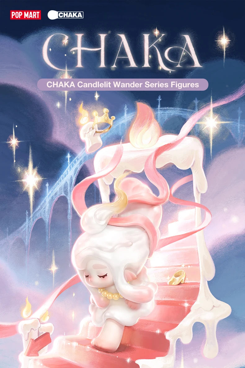 POP MART CHAKA Candlelit Wander Series Blind box art view
