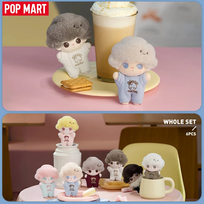 POP MART DIMOO Crush on Coffee Series Soft-faced Plush Keychain Blind Box