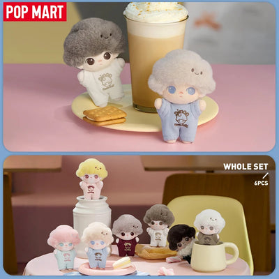 POP MART DIMOO Crush on Coffee Series Soft-faced Plush Keychain Blind Box