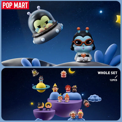 POP MART Crybaby Crying to the Moon Sitting Series Blind Box Figures
