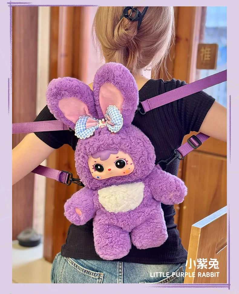 Samuel Cute Pet Backpack 600% Plush Blind Box Figure