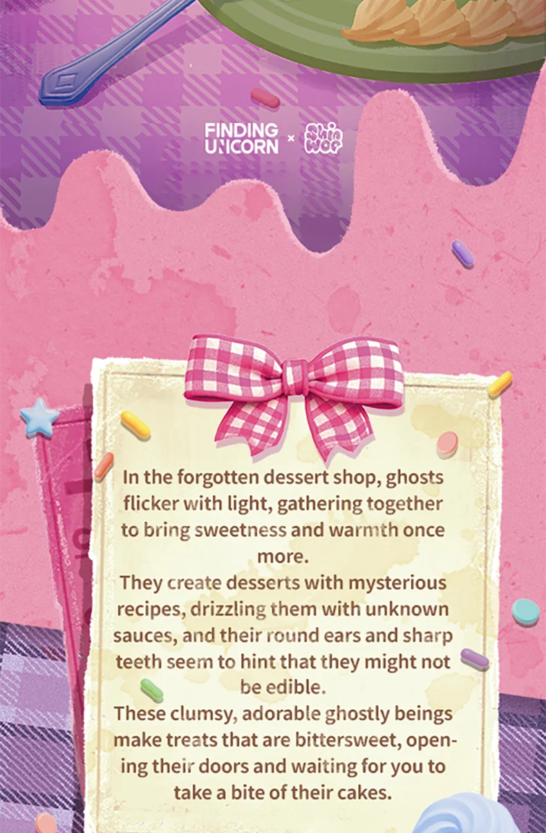 Finding Unicorn ShinWoo Bittersweet Series Plush Blind Box Pendant