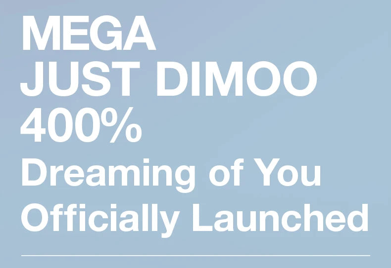 POP MART MEGA JUST DIMOO 400% Dreaming of You Limited Edition Figure