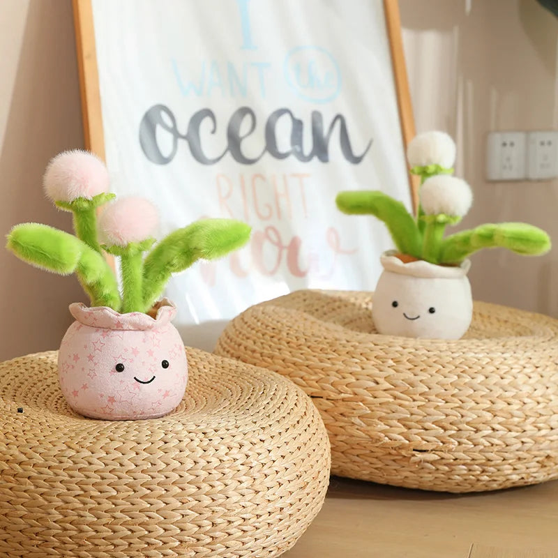 Cute Stuffed Plush Plant Toy Interesting Dandelion Plush image 10