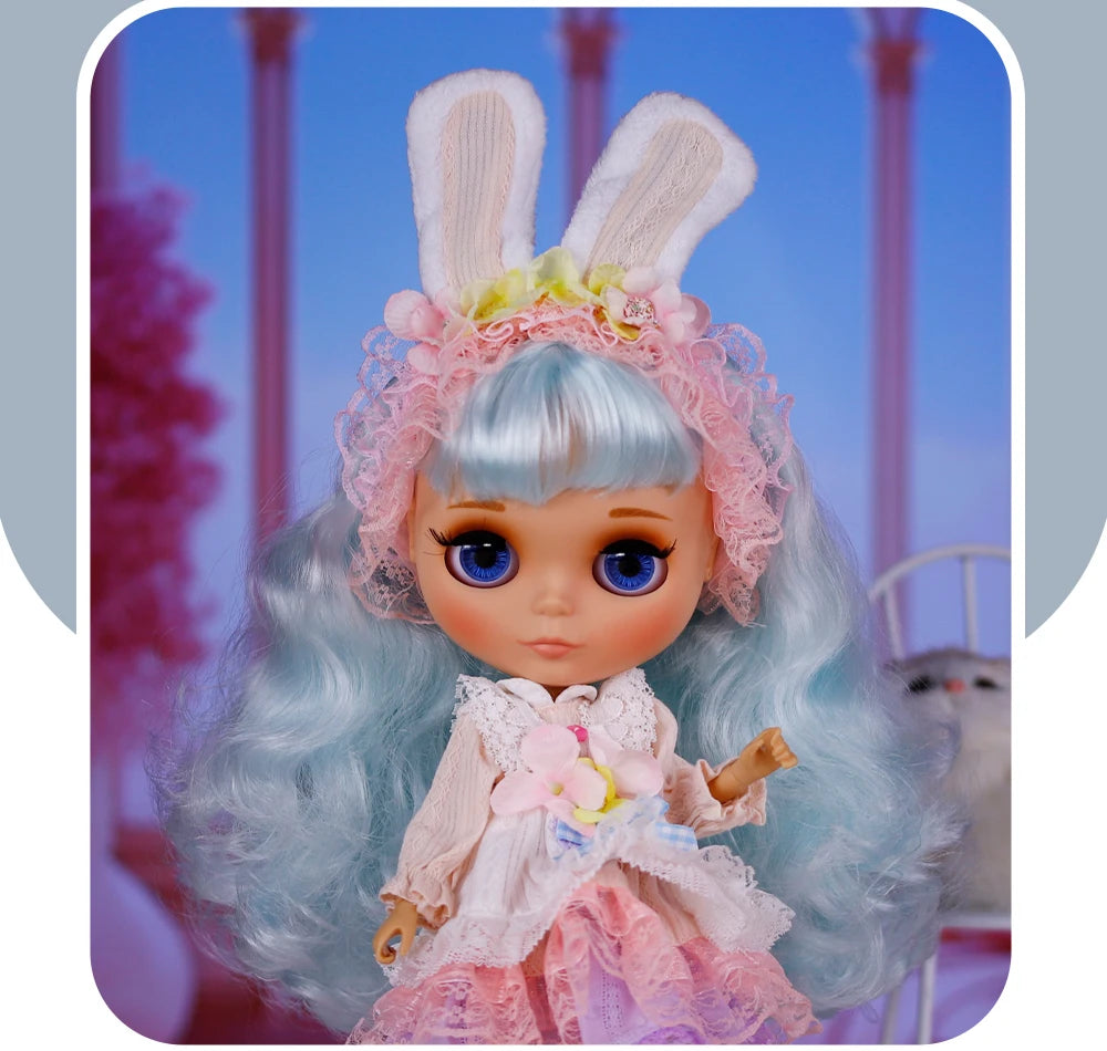 ICY DBS Blyth Doll Tan Skin Matte Face Jointed Body