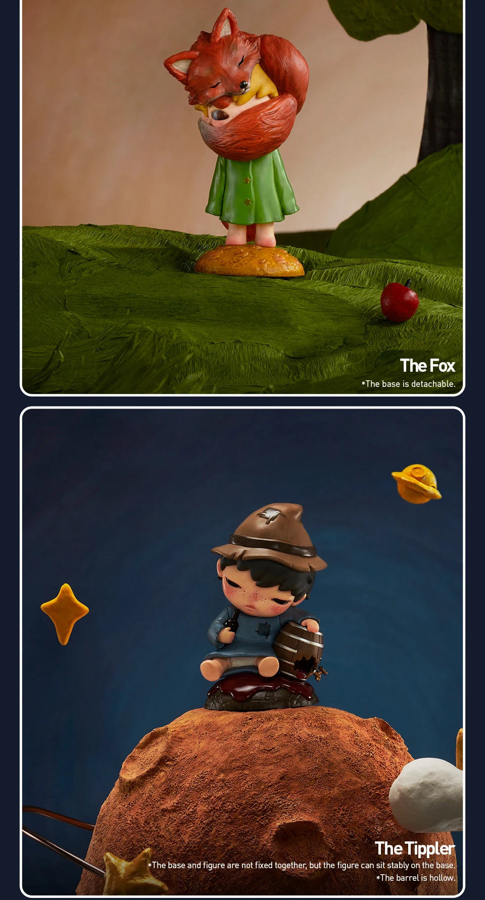 POP MART Hirono × Le Petit Prince Series Blind Box Figures