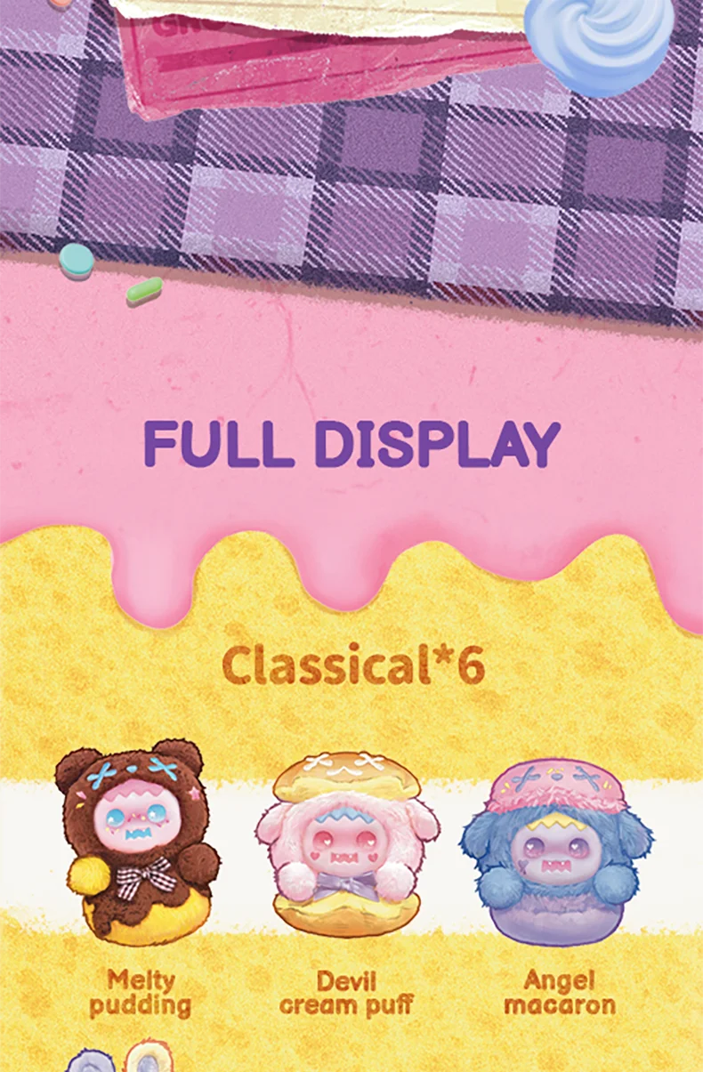 Finding Unicorn ShinWoo Bittersweet Series Plush Blind Box Pendant