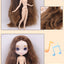 ICY DBS Blyth Doll Carved Lips Face White Skin Joint Body 1/6 BJD image 23