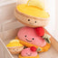Cute Simulation Cake Plush Toy – Strawberry & Lemon Mousse Plushies