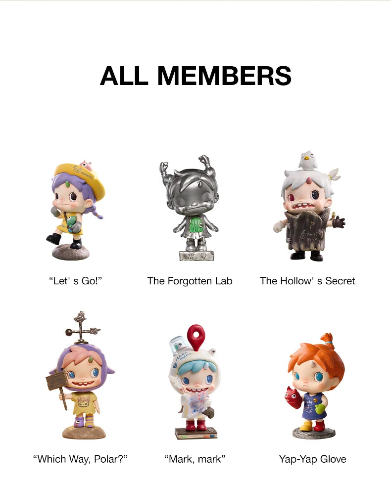 POP MART Polar Season 2 Hidden Forest Path Series Blind Box Figures