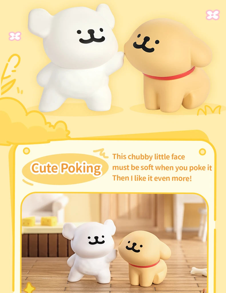 FUNISM Maltese Happy Snuggling Series Blind Box Figures