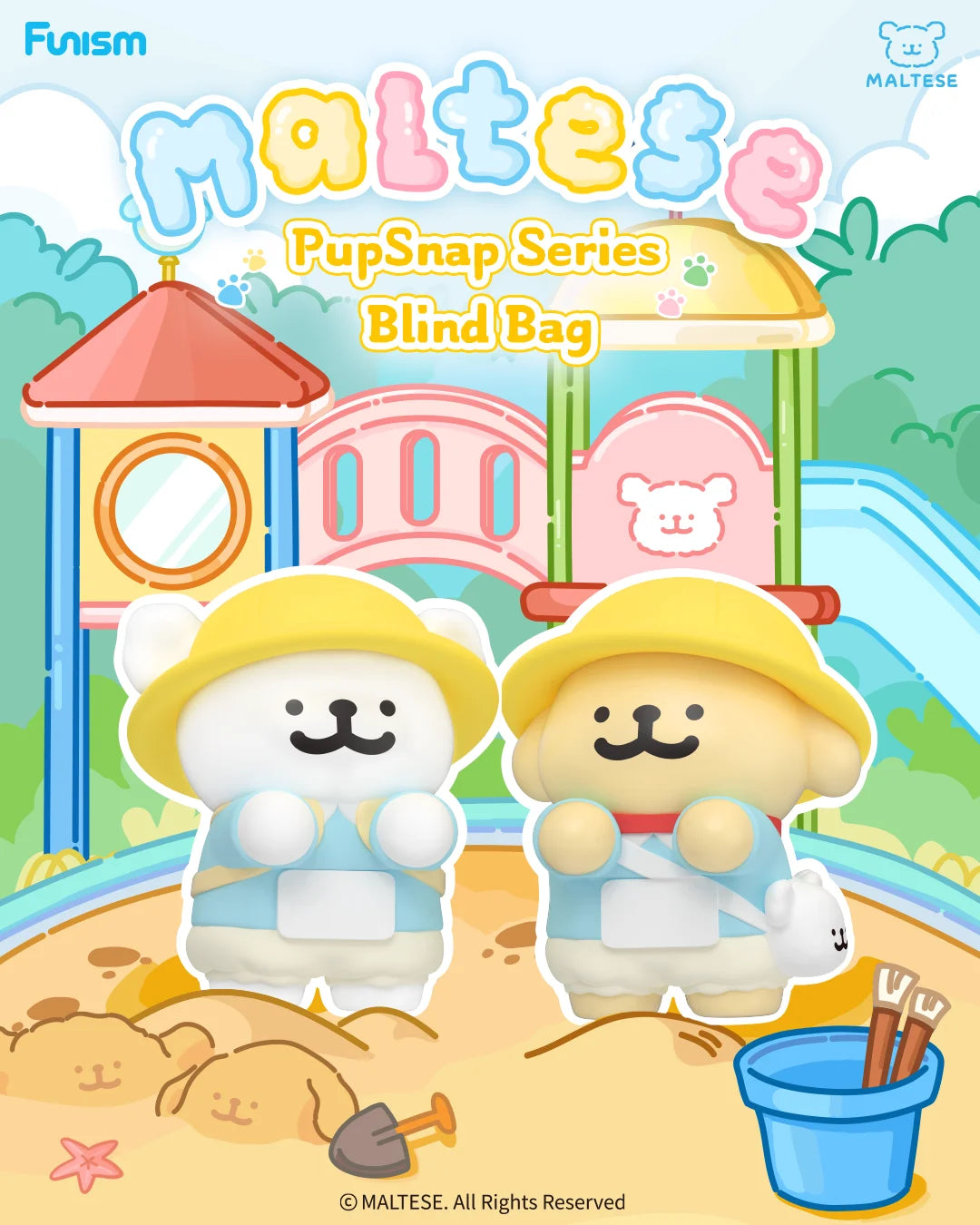FUNISM Maltese PupSnap Series Blind Bag Figures