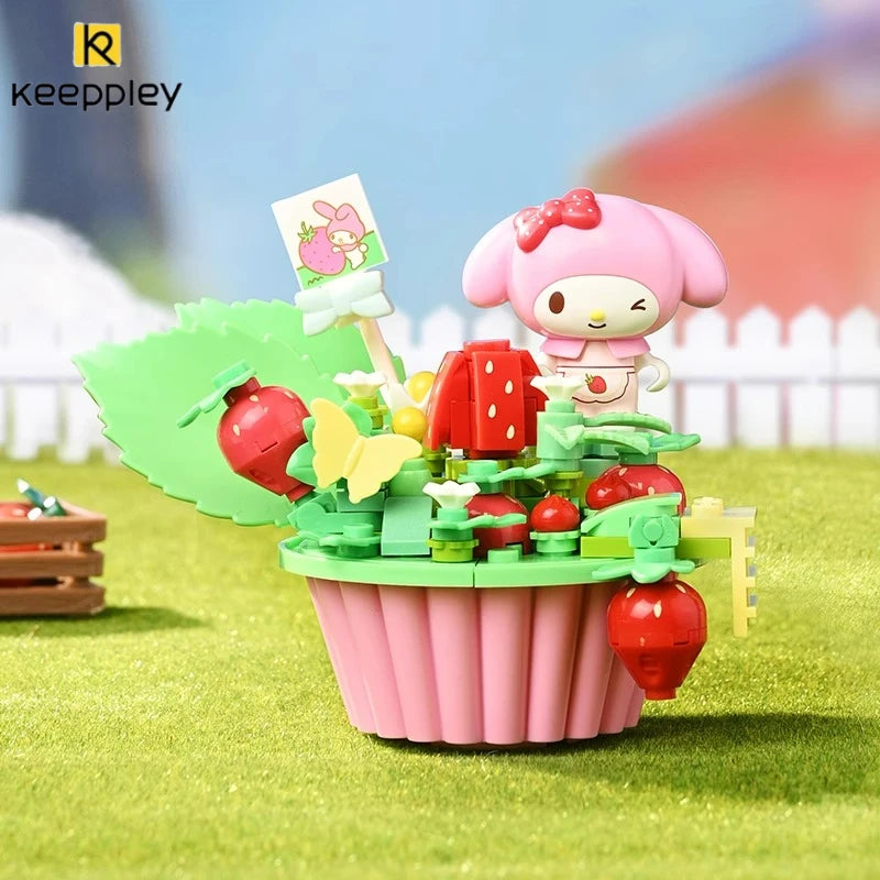 KEEPPLEY Sanrio Hello Kitty & Kuromi Micro Building Blocks