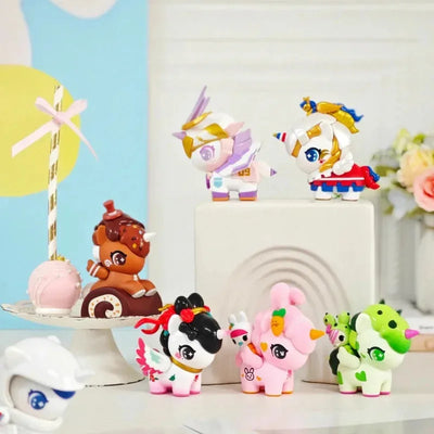 TNTSPACE Chibi Style Unicorno Series Blind Box Figures