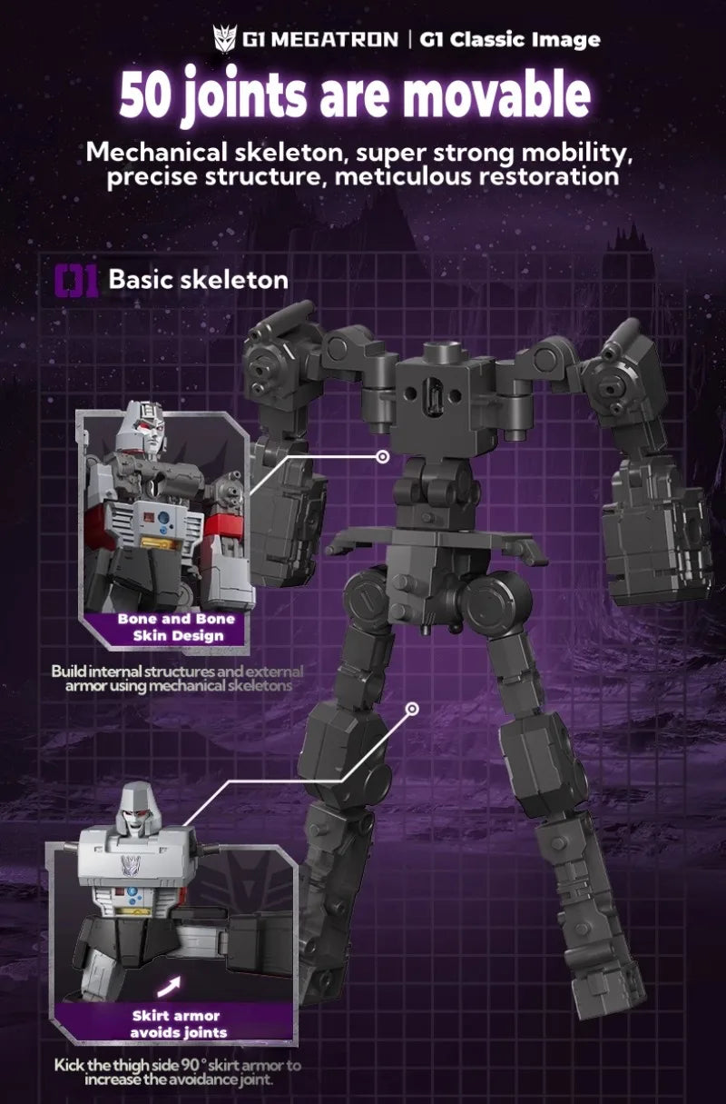 BLOKEES Transformers Legendary Edition Megatron Building Blocks