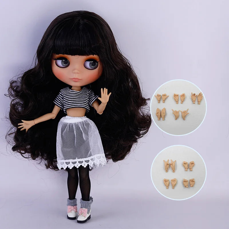 ICY DBS Blyth Doll Tan Skin Matte Face Jointed Body