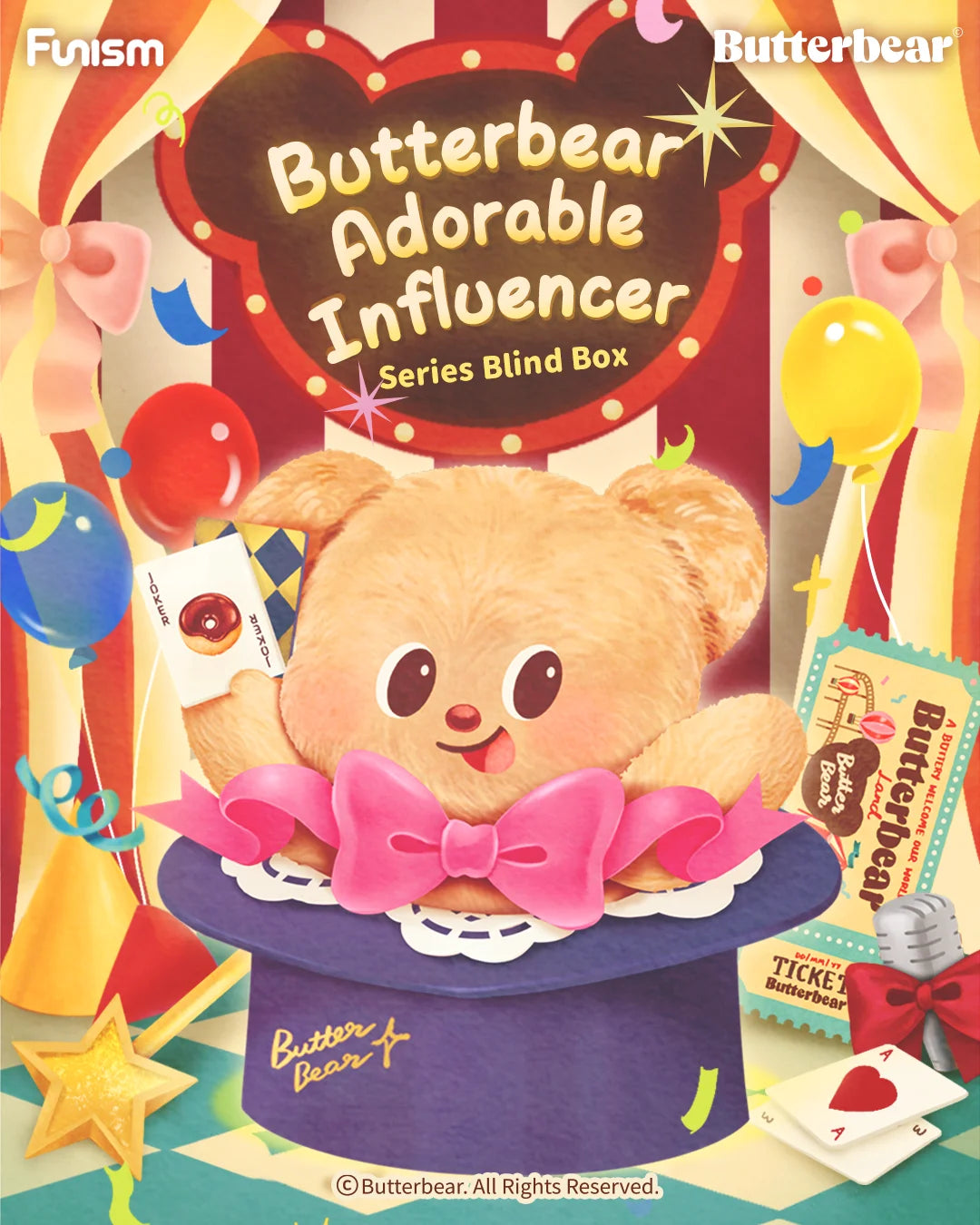 FUNISM Butterbear Adorable Influencer Series Blind Box Figures