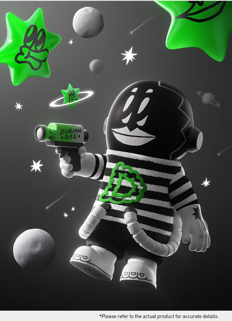 POP MART MEGA SPACE MOLLY 400% LALA COMPANY Durian Man Limited Edition