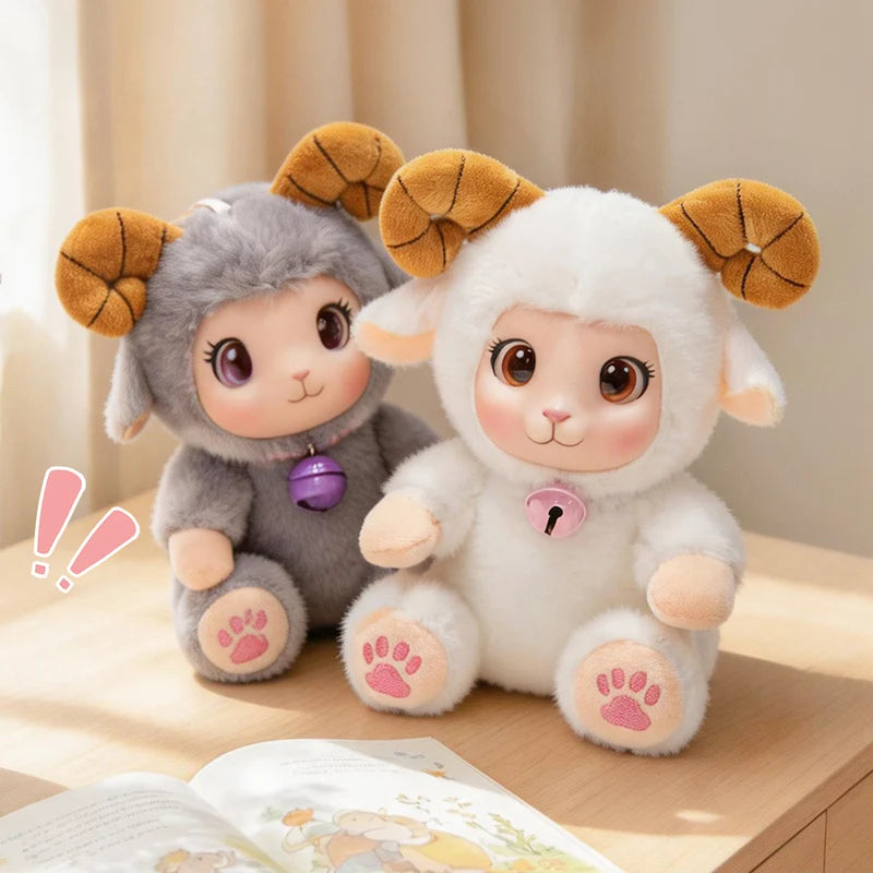 Sitting Lamb Plush styled product view
