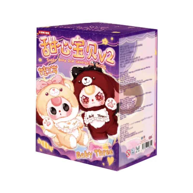 Baby Three Sugar Baby V2 400% Vinyl Plush Blind Box Collectible image 22