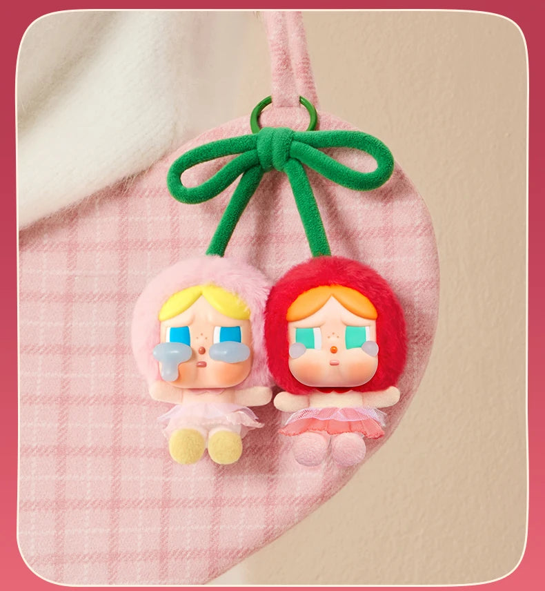 POP MART CRYBABY Crying For Love Vinyl Plush Hanging Card (Love You Cherry Much)
