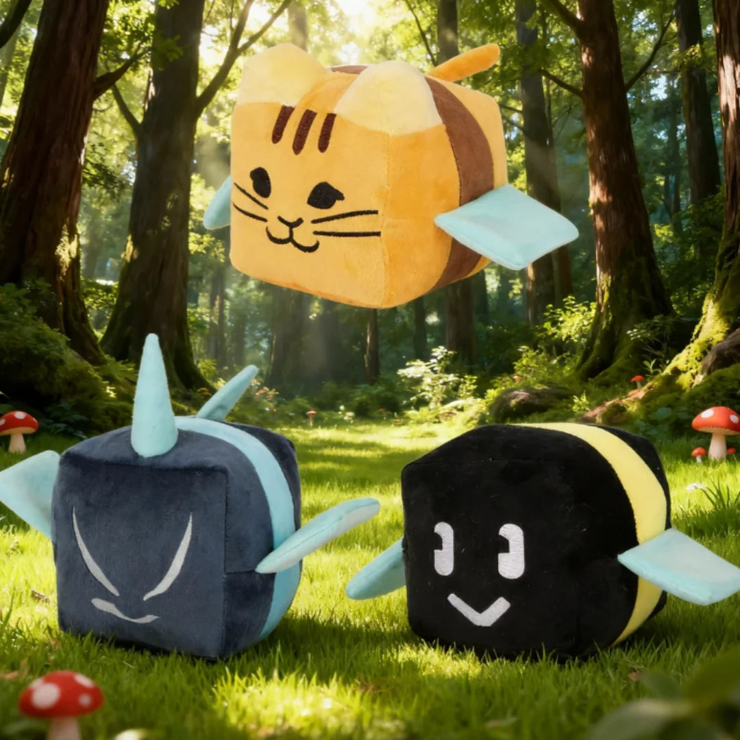 Bee Swarm Simulator Tabby Bee Deluxe Plush front product view