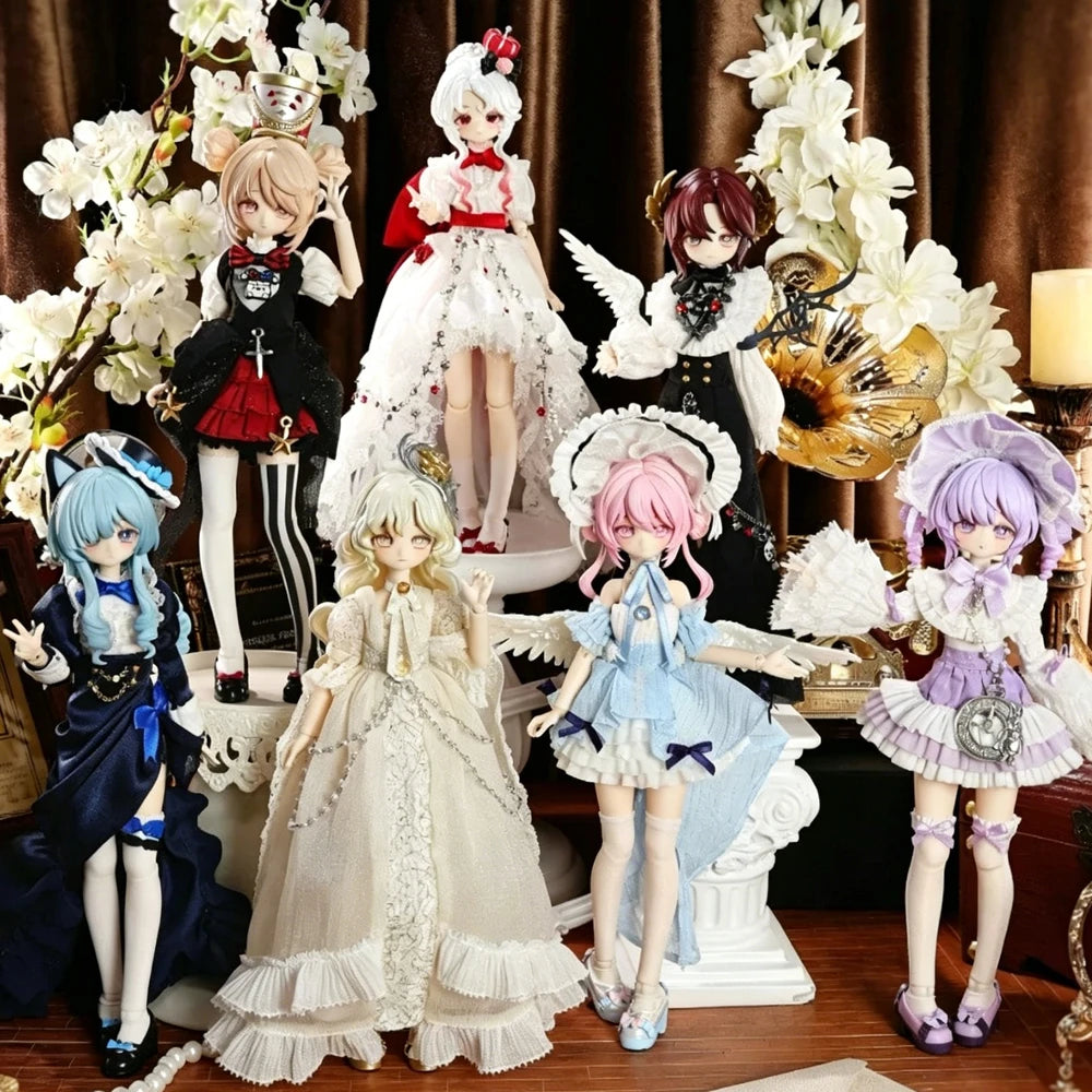 Paradox World 1/8 BJD Blind Box Movable Joint Doll Anime Toy Cartoon image 20