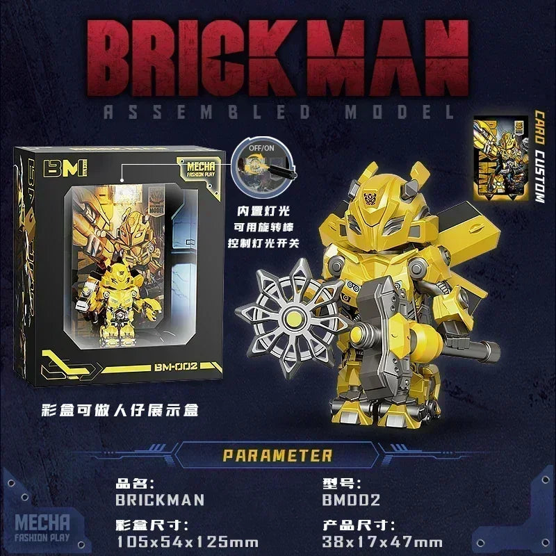 BLOKEES Transformers Optimus Prime, Megatron & Bumblebee Building Blocks