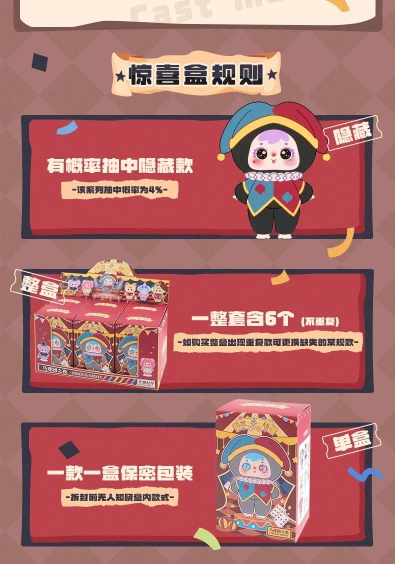 Samuel × Circus Night Blind Box Collectible Figure