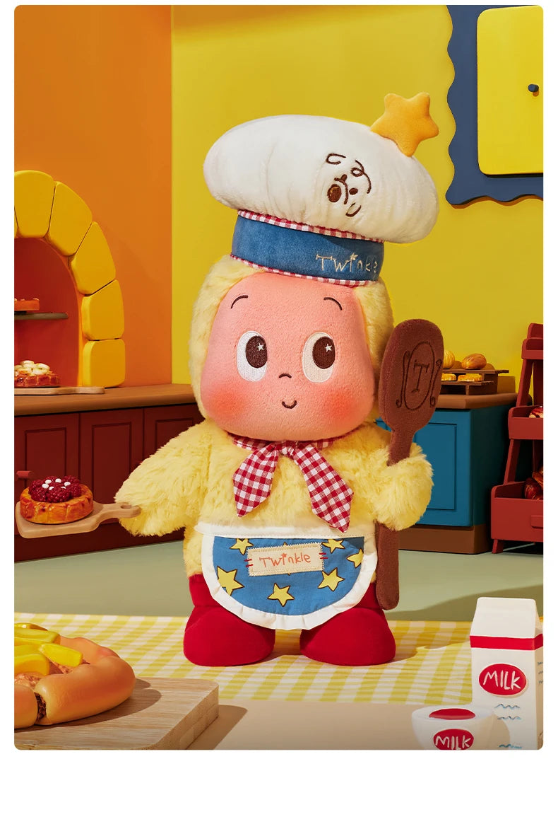 POP MART MOON GELATO Series-Baker Plush Doll styled product view