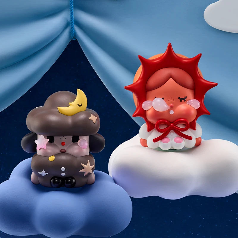 POP MART Crybaby Crying to the Moon Sitting Series Blind Box Figures