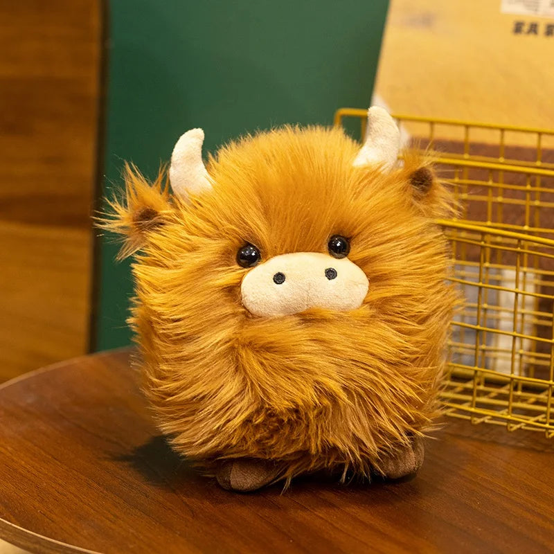 Highland Cow Plush styled product view