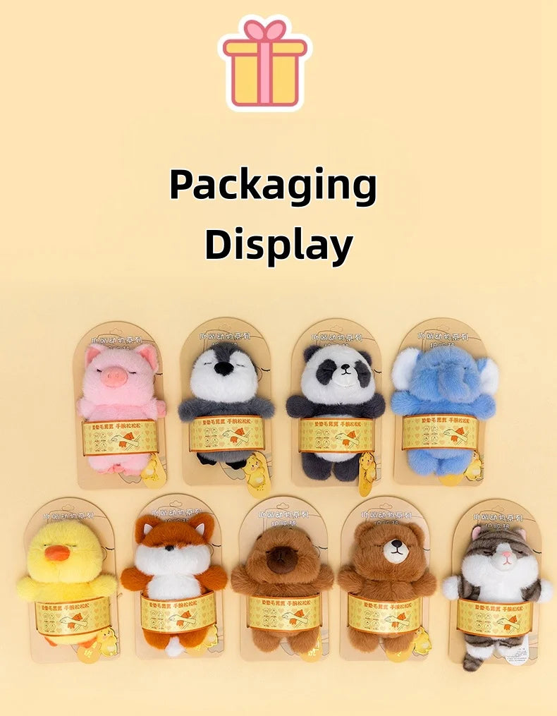 19cm Kawaii Animal Plush Wrist Rest Pad